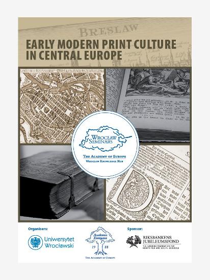 Early Modern Print Cultuer in Central Europe
