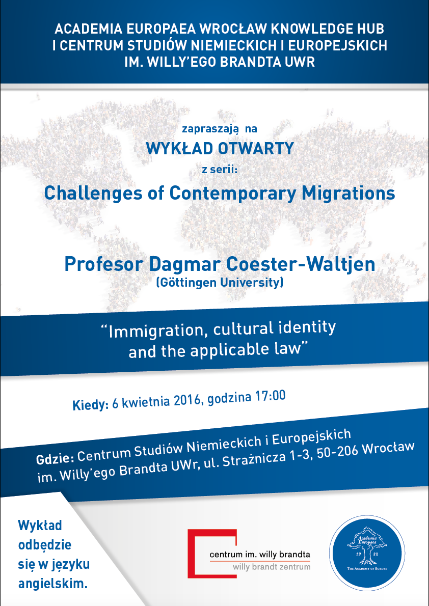 Immigration, cultural identity and the applicable law
